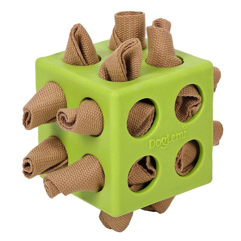 Chew & Learn: Dog Cube Educational Toy - PetPlay Innovations