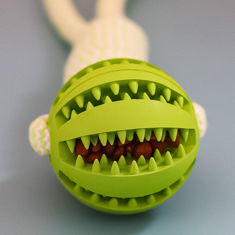 ChewRope Ball Dog Chew Toy with Tug-of-War Rope