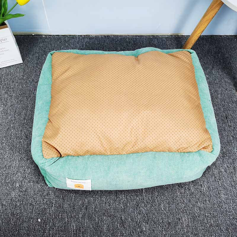 Cute Printed Square Pet Bed