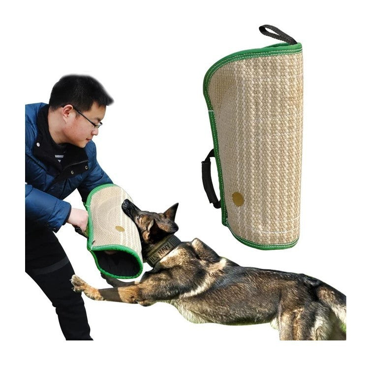 Durable Coarse Linen Bite Sleeve Protector For Dog Training