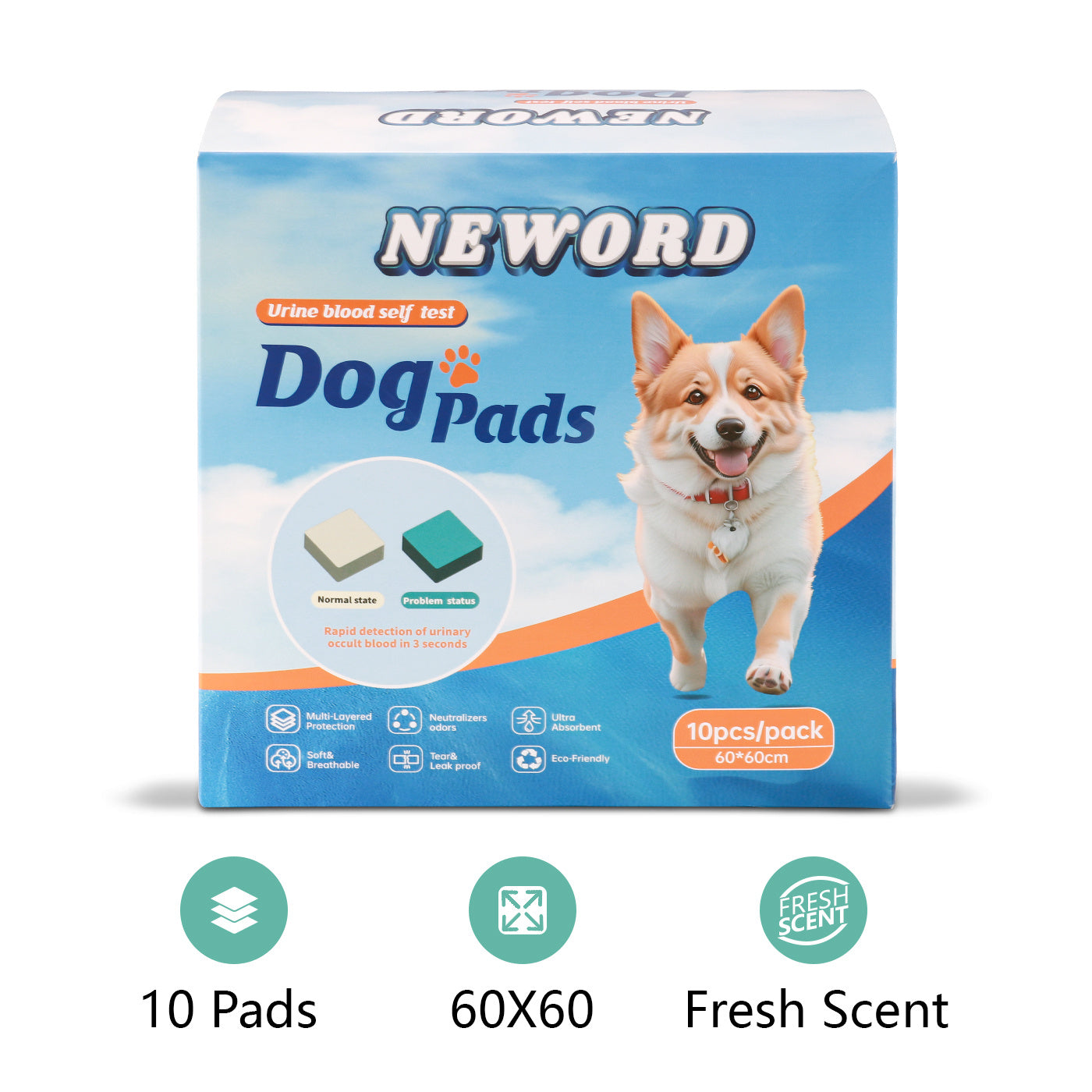 Neword Dog Training Urine Pad x10pc