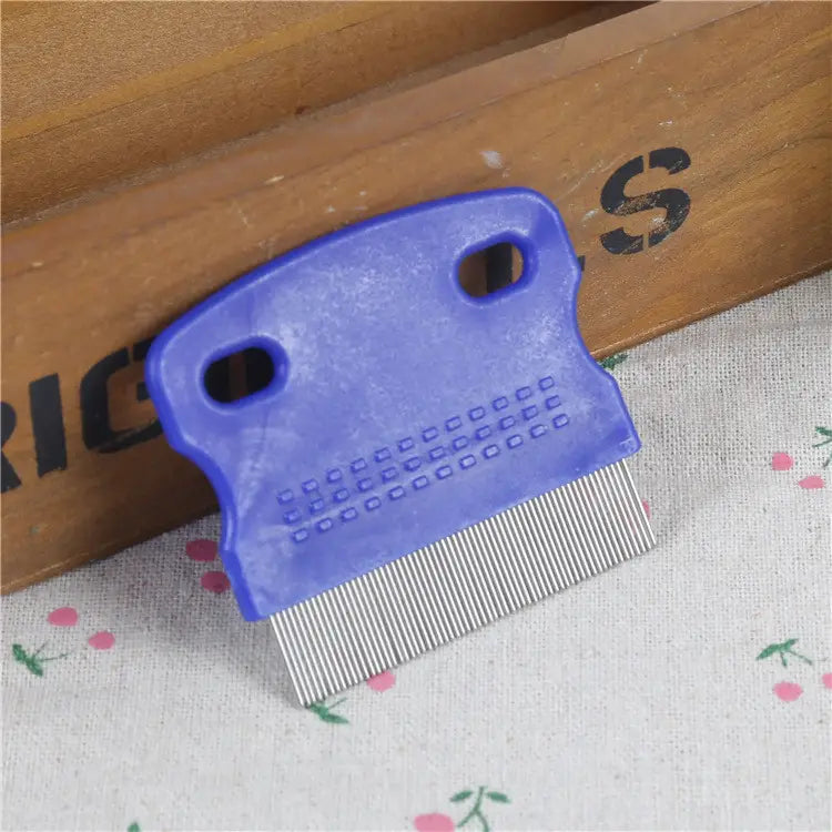 Flea-Free Bliss: Anti Flea Compact Pet Comb for Cats and Dogs