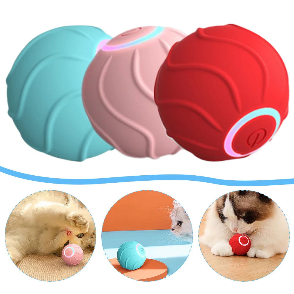 EnerGizmo Smart Rolling Ball: The Ultimate Interactive Cat Toy