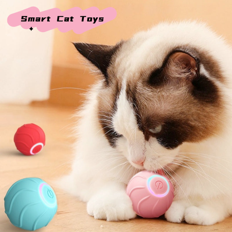 EnerGizmo Smart Rolling Ball: The Ultimate Interactive Cat Toy