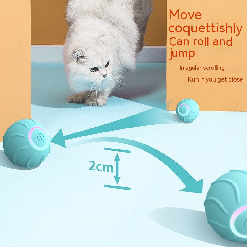 EnerGizmo Smart Rolling Ball: The Ultimate Interactive Cat Toy