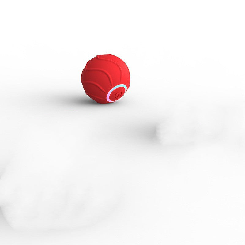 EnerGizmo Smart Rolling Ball: The Ultimate Interactive Cat Toy - Red