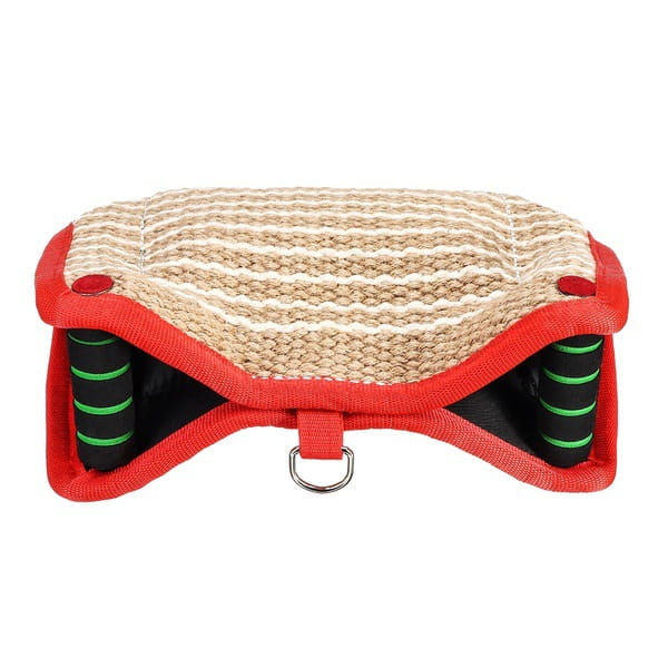 Hemp Mastery: Dog Training Bite Pillow with Handguard