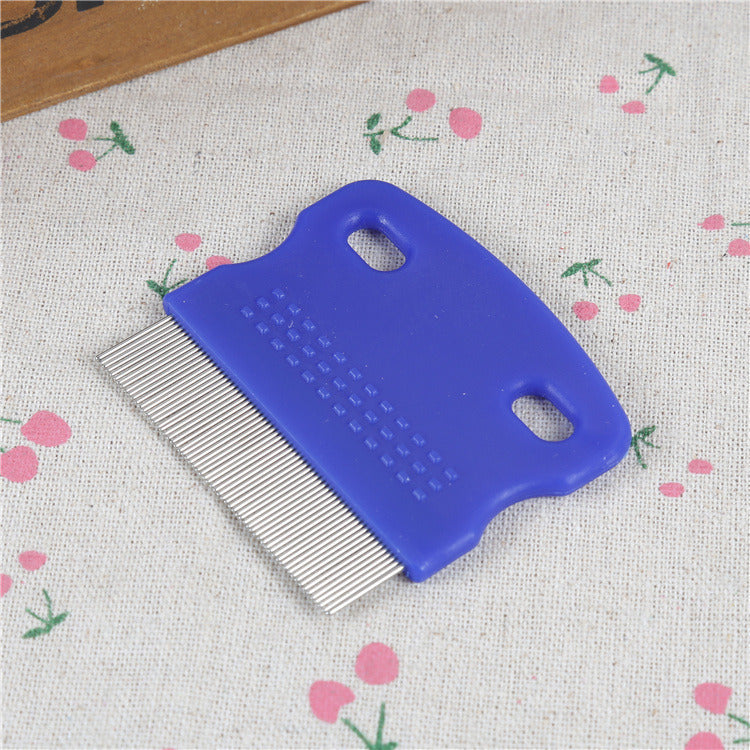 Flea-Free Bliss: Anti Flea Compact Pet Comb for Cats and Dogs