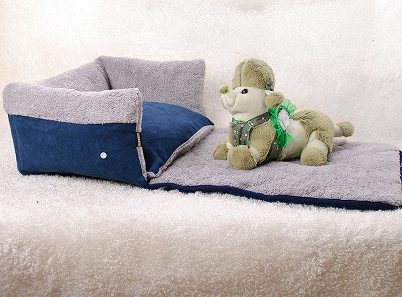 Flip Pet Nest: Pet Beds with Blanket