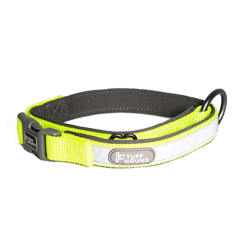 GlowTrack: Reflective Dog Collar and Leash Set