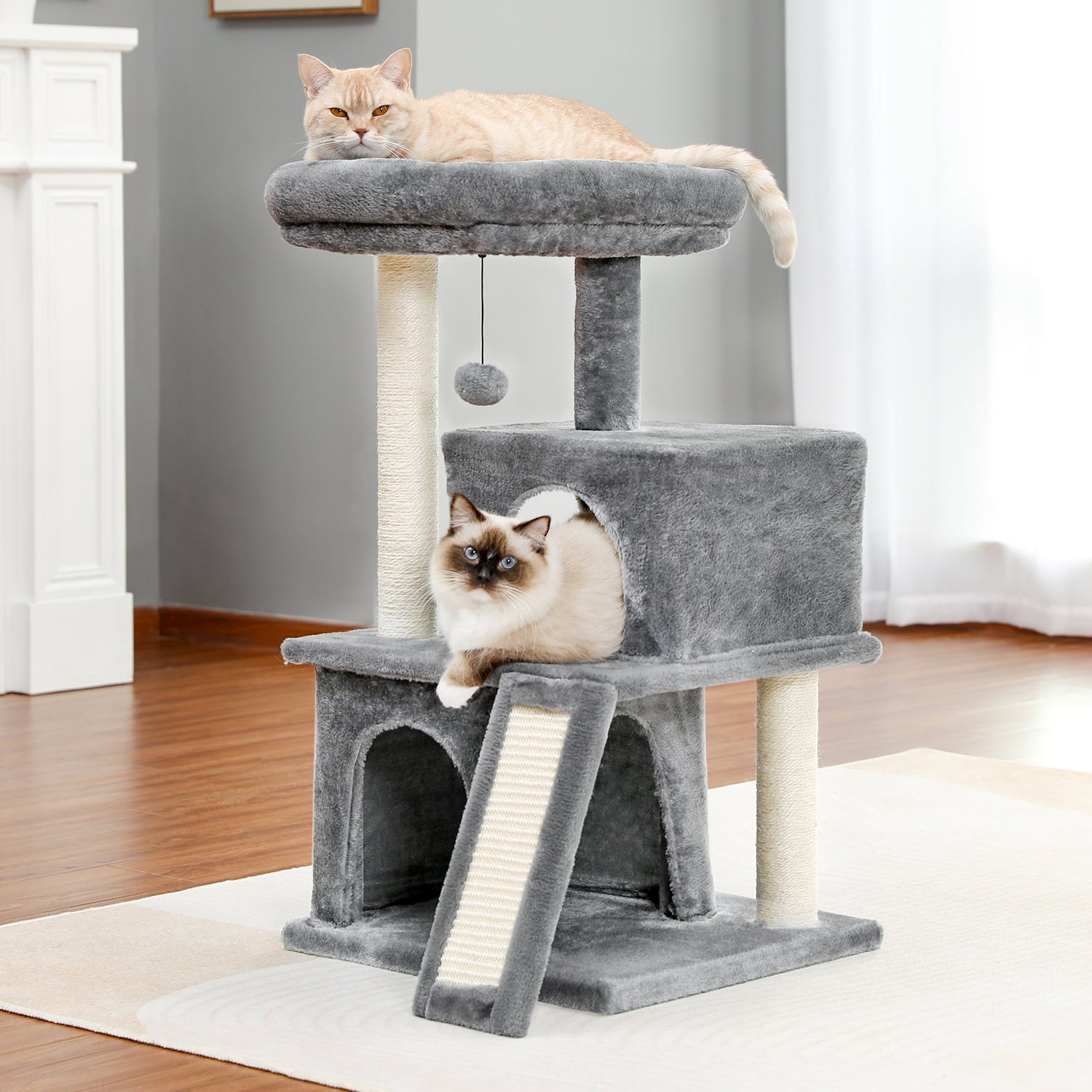 LuxPurr: Deluxe Cat Tree Collection