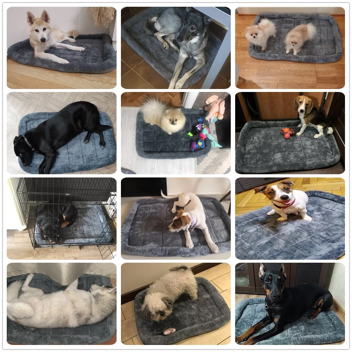 Luxurious Pet Bed Cotton Mat For Cats & Dogs