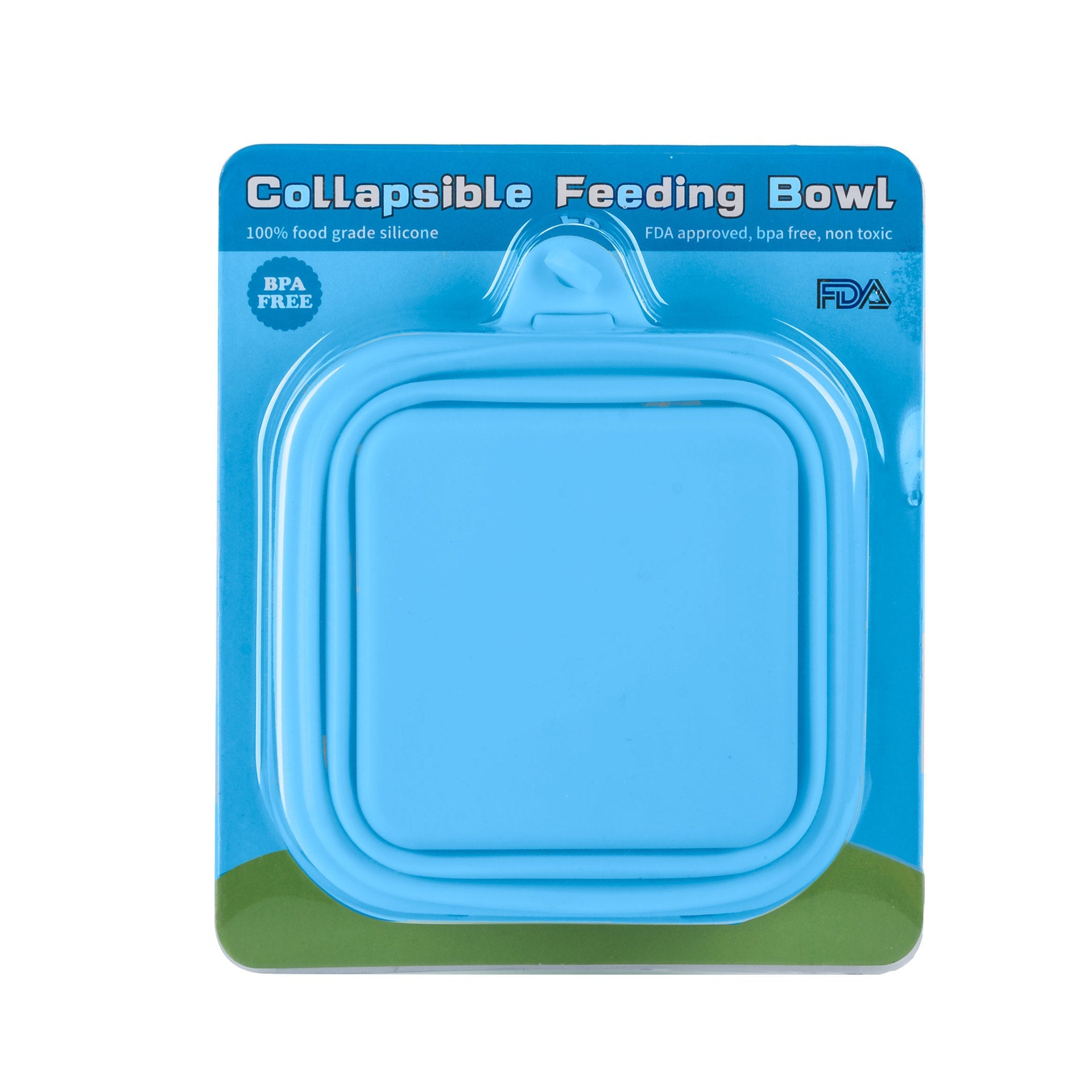 Outdoor Collapsible Silicone Food & Water Bowl Dish For Dogs & Cats