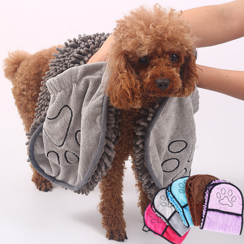 Pet Bathrobe Towel: Quick-Dry Comfort for Dogs & Cats