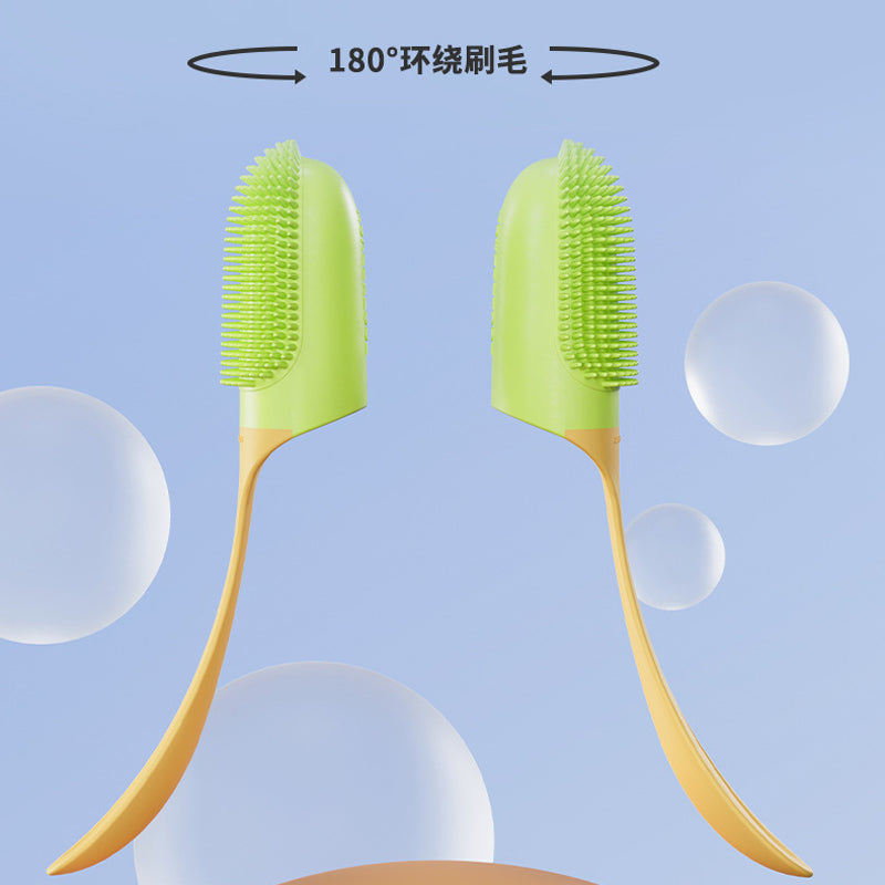 Pet Silicone Finger Toothbrush for Oral Care