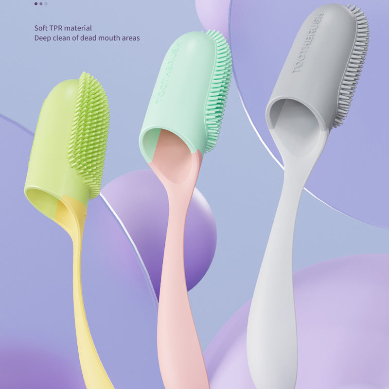 Pet Silicone Finger Toothbrush for Oral Care - 3Pcs