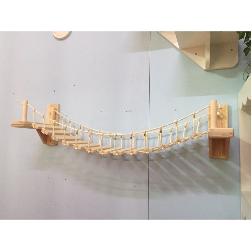 PinePath: Wall-Mounted Cat Bridge - Khaki