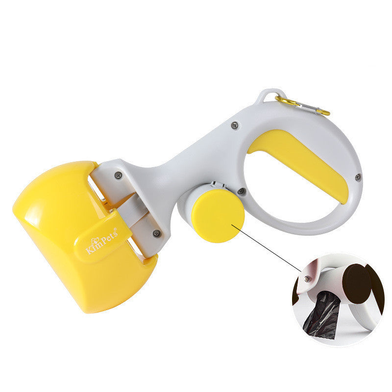 Pooper Scooper: Clean Walks Made Easy! - Yellow gray / S