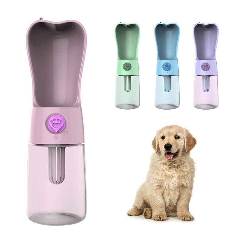 Portable Water Bottle & Feeder for Pets