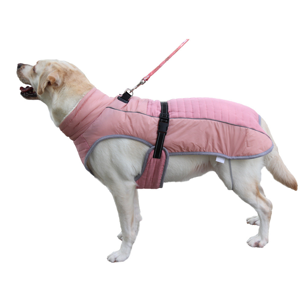 Reflect & Protect: Pet Vest with Reflective Detail - Pink / 2XL