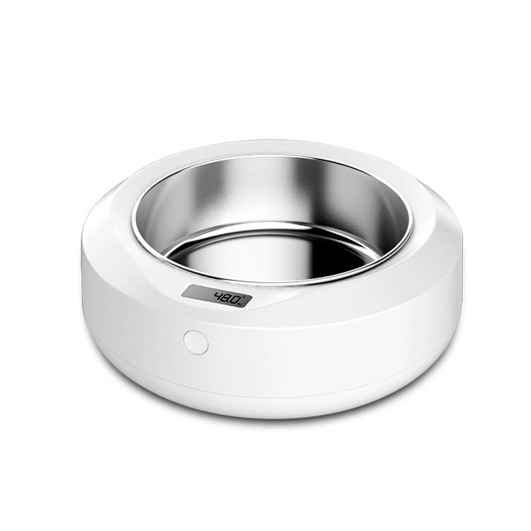 Smart Pet Bowl with Built-In Scale - White