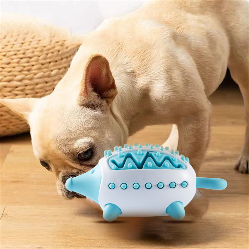 Spiky Buddy: Hedgehog-Inspired Multi-Function Dog Toy