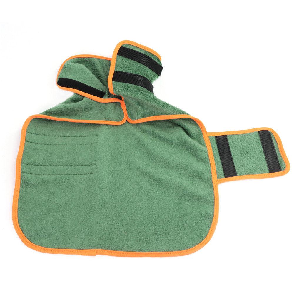 Super Absorbent Quick Drying Pet Bathrobe - PetPlay Innovations