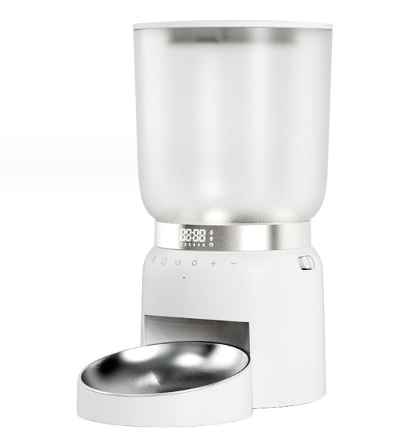 TimeFeast: Automatic Pet Feeder - Type B White / Touch style