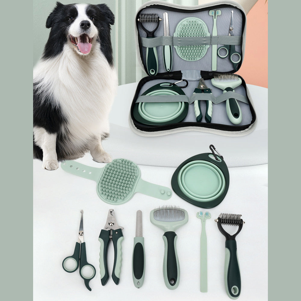 UltiFur Pro: Professional Dog 8 in 1 Grooming Kit