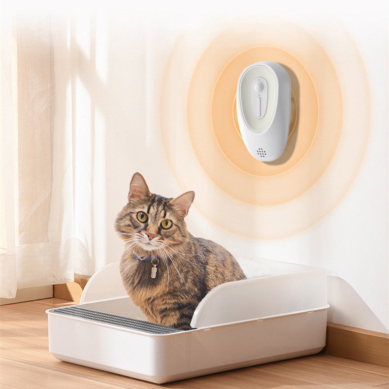 WhisperFresh: Cat Litter Box Odor Purifier - White / USB