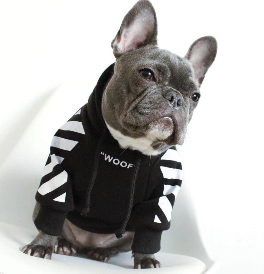 ’Woof’ Streetwear Hoodie for Cats and Dogs